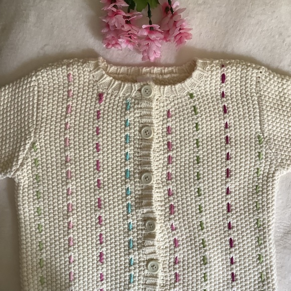 Cream Knit Sweater (Youth 12) - Picture 9 of 13